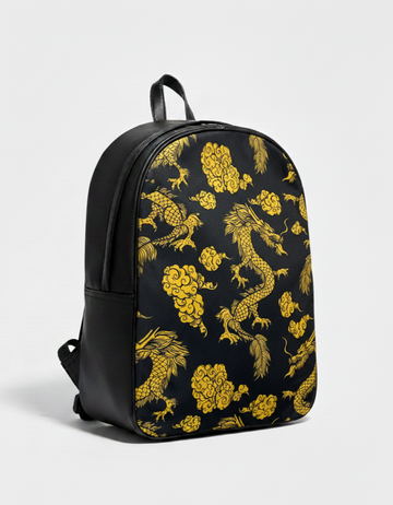 Dragon Master Faux Leather D Backpack