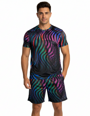 Illusion T-shirt and Shorts Combo