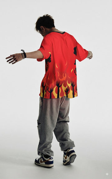 Hell Story Oversized Tshirt