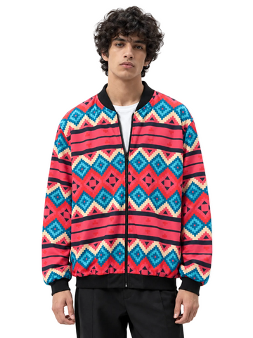 Ethnic Bomber Jacket