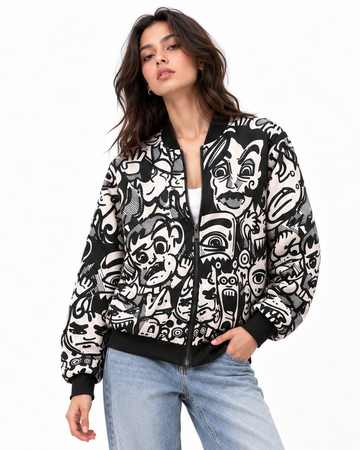 Ola Monster Bomber Jacket women