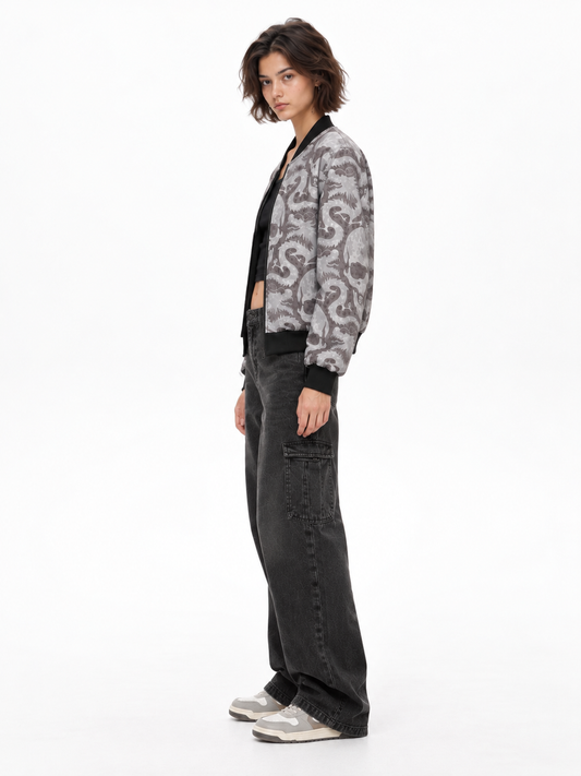 Venom Skull Bomber Jacket