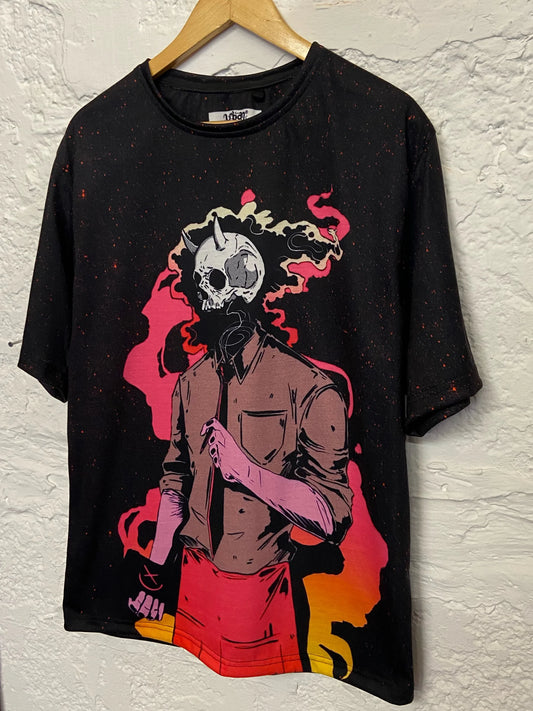 Smoking Dead Oversized T-shirt