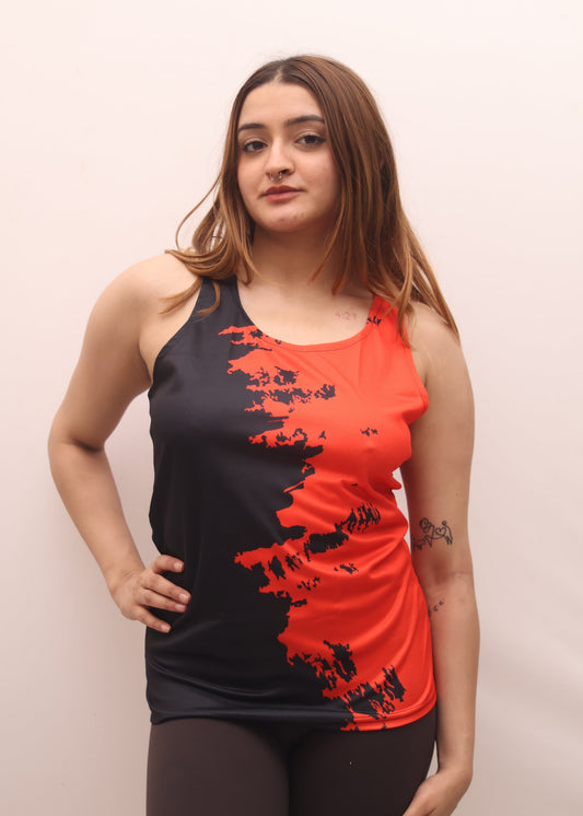 Rad Red Gym Tank women