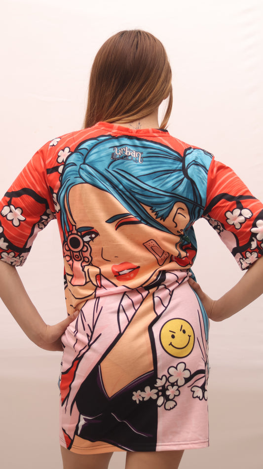 Slayer Oversized Tshirt Dress
