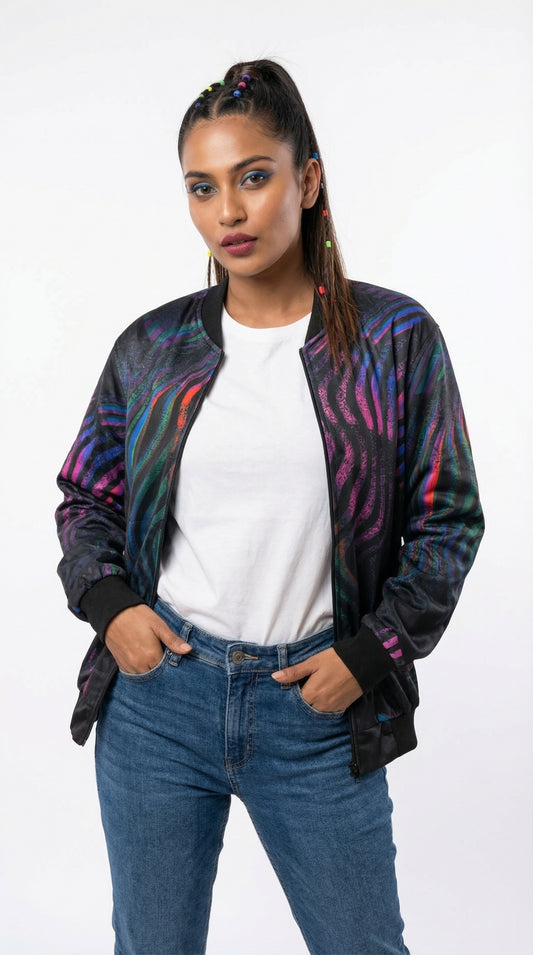Illusion Bomber Jacket