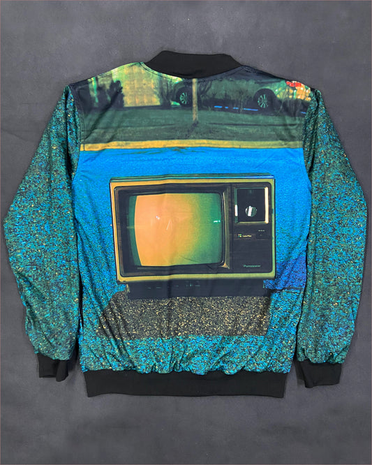 Tv Glitch Bomber Jacket