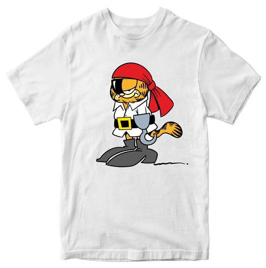 Garfield Grumpy Pirate 100% Cotton T-shirt
