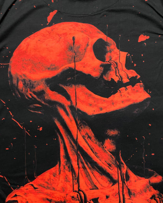 Dead Yet Black Oversized Tshirt