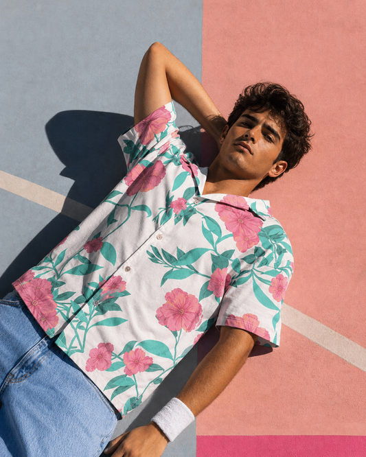 Male Floral Shirt