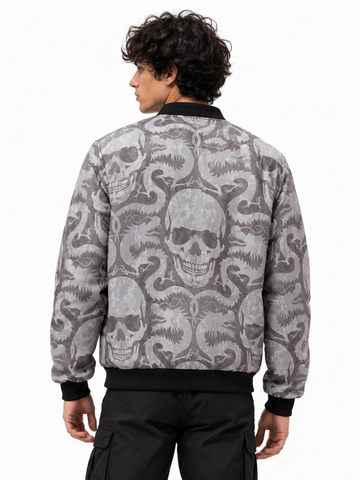 Venom Skull Bomber Jacket
