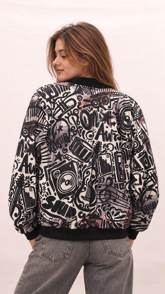 Sounds Good Bomber Jacket women