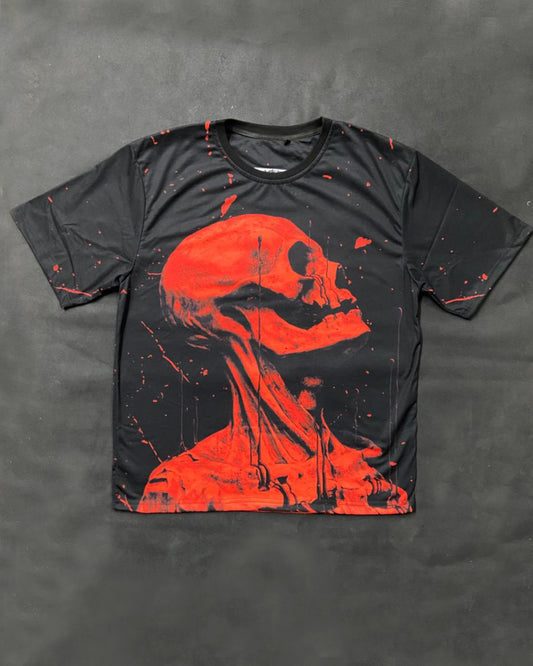 Dead Yet Black Oversized Tshirt