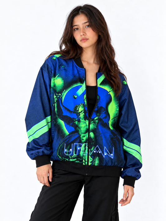 David Neon Bomber Jacket women