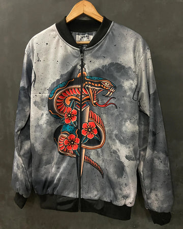 Rustic Viper Bomber Jacket