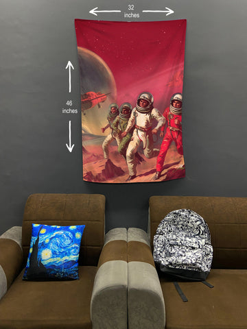 Space Marathon Flag