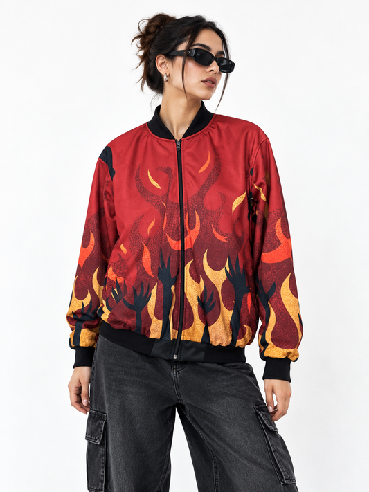 Hell Story Bomber Jacket women