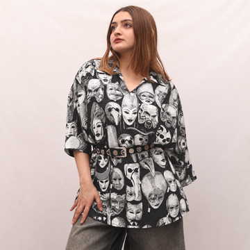 Retro Incognito Boxy Tunic