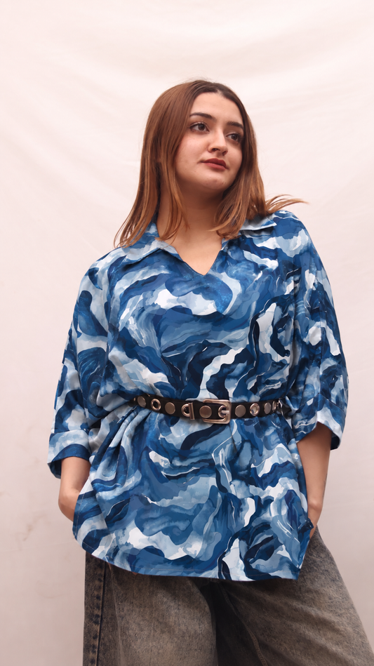 Sapphire Boxy Tunic