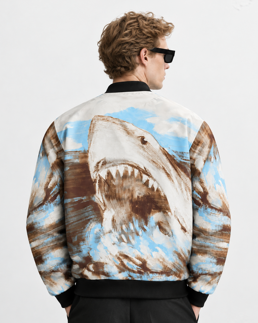 Shark Attack Bomber Jacket