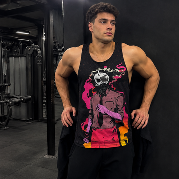 Smoking Dead Gym Tank