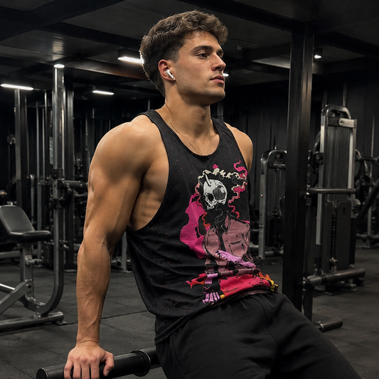 Smoking Dead Gym Tank