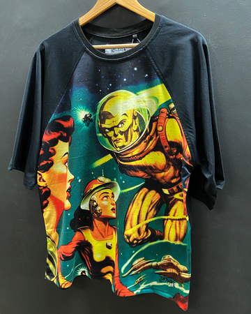 Space Mythology Oversized Raglan T-shirt