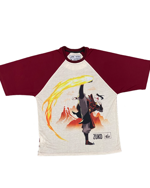 Zuko Fire Kick Oversized Raglan T-shirt