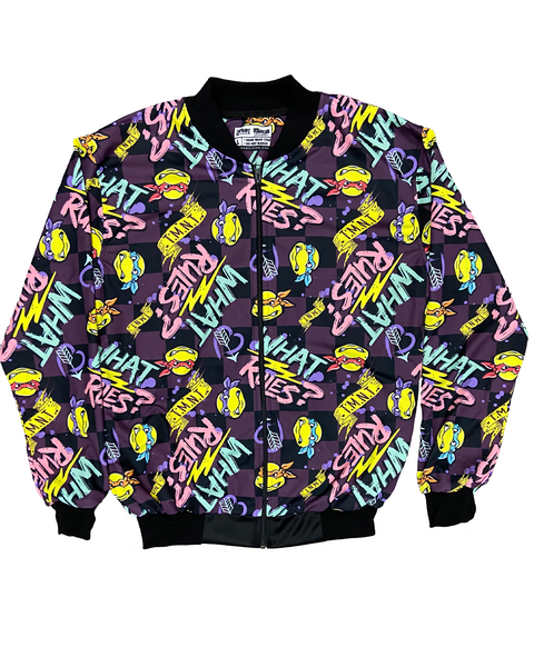 Ninja Turtles What Rules? Bomber Jacket