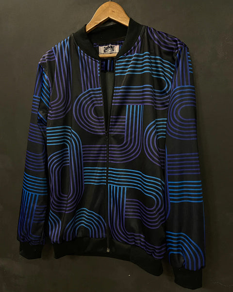 Neon Tubes Bomber Jacket