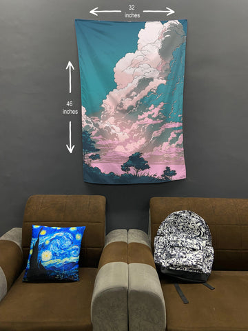 Gloomy Landscape Flag