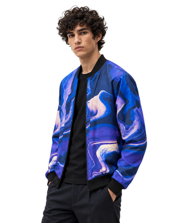 Magento Marble Bomber Jacket