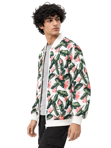 Tropical Bomber Jacket