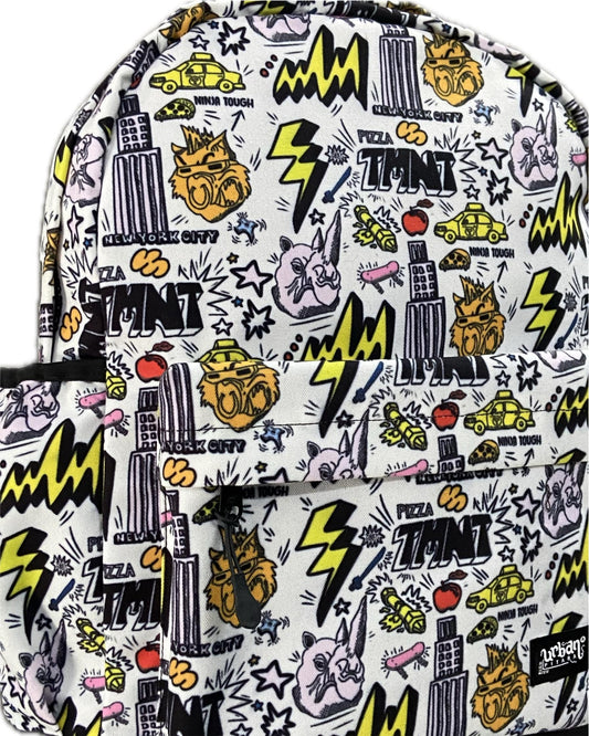Ninja Turtles NY City Canvas Backpack