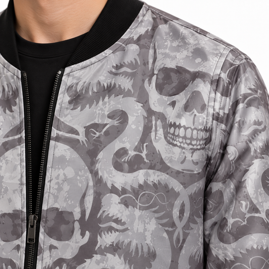 Venom Skull Bomber Jacket