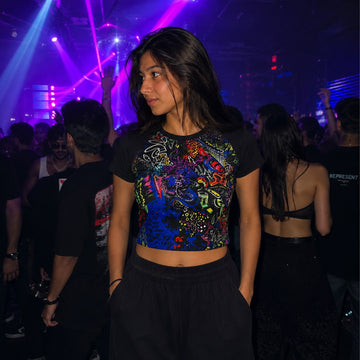 Acid Trip Crop top