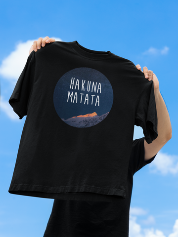 Hakuna Matata 100% Cotton Oversized t-shirt