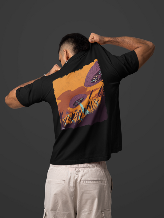 Attack Shyp 100% Cotton Oversized t-shirt