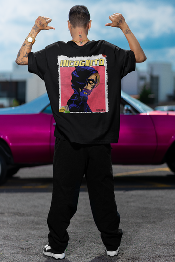 Incognito 100% Cotton Oversized t-shirt