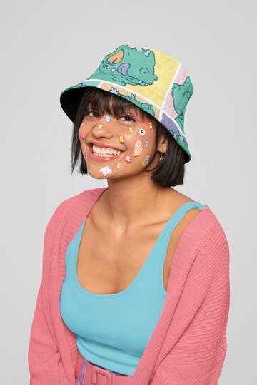 Rugrats Reptar Bucket Hat
