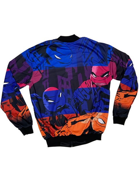 TMNT Cyan Bomber Jacket