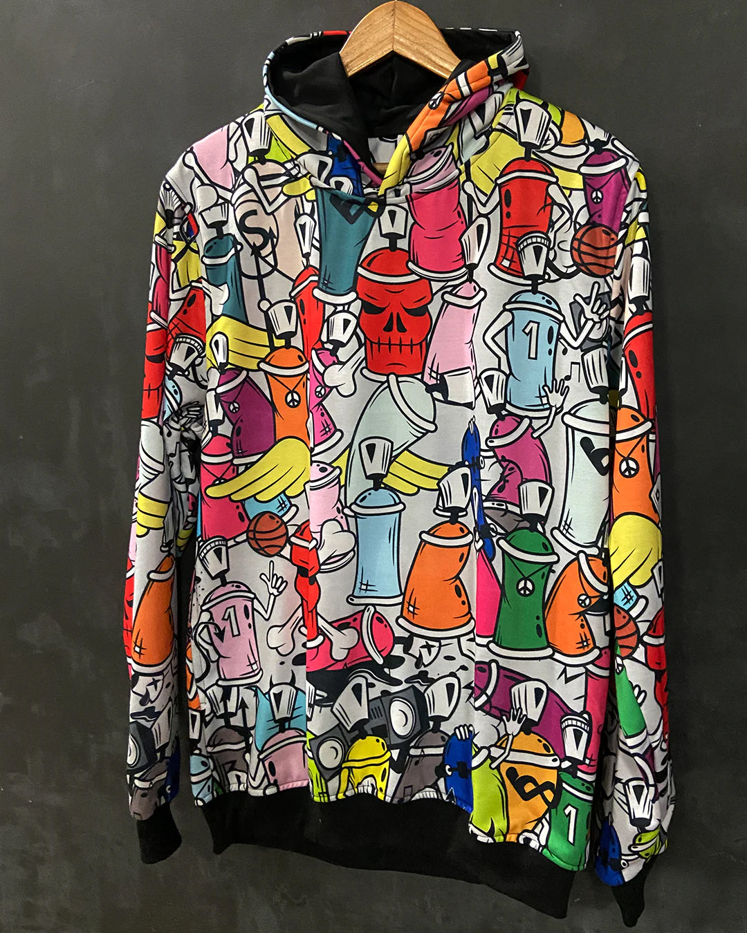 Candy Canes & Presents Unisex Hoodie main image 1