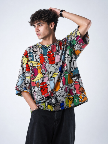 Cans Oversized T-shirt