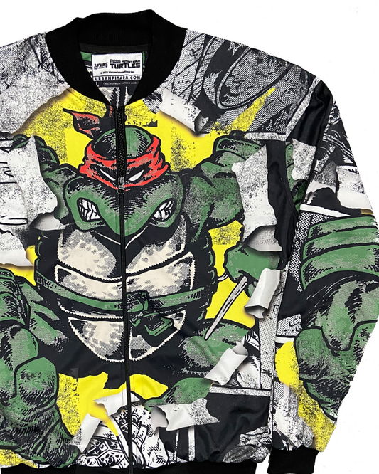 Ninja Turtles Comic Blast Bomber Jacket