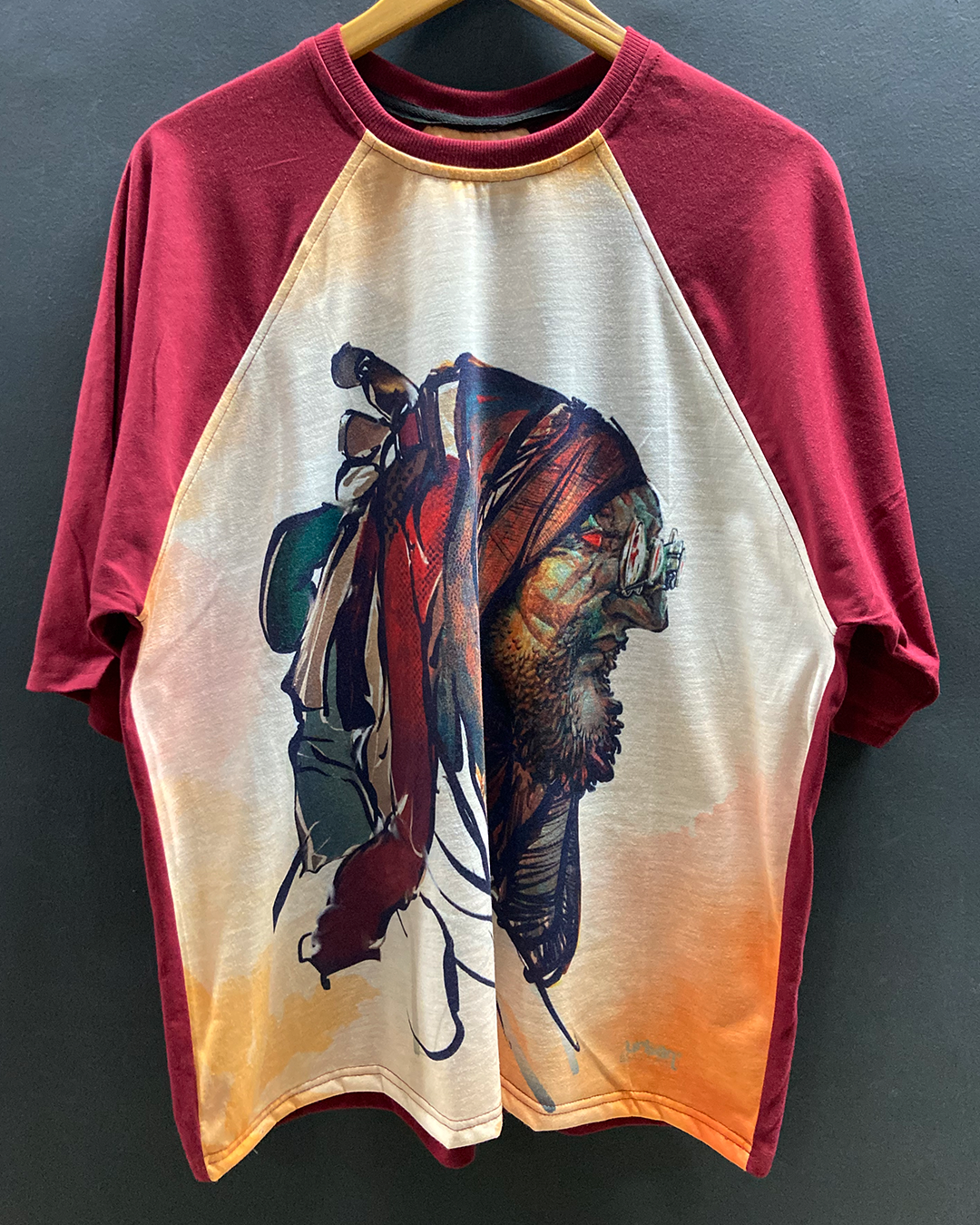 Chiefdom Oversized Raglan T-shirt