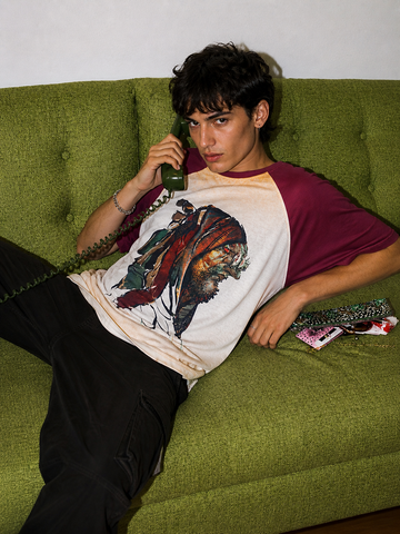 Chiefdom Oversized Raglan T-shirt