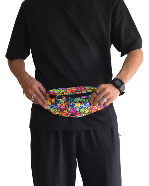 Cute Toon Doodle Fanny Pack