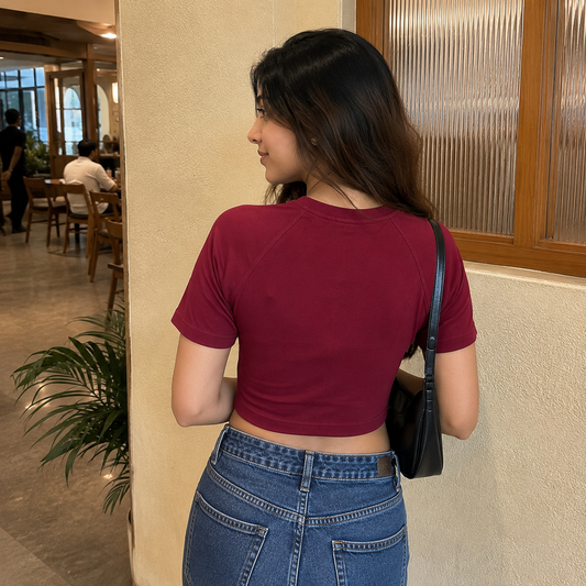 Dragonfly Crop Top