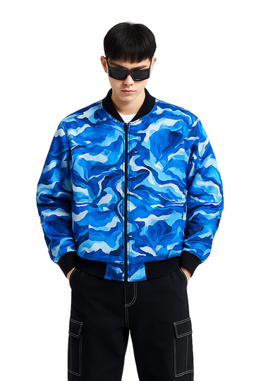 Sapphire Bomber Jacket