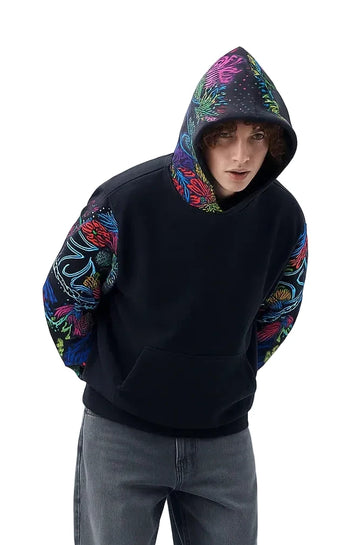 Acid Trip Drop Shoulder Hoodie
